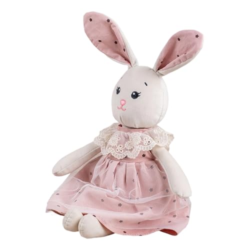 YIZITU Schöne Kleidbare Kaninchen Plüsch Tierpuppenspielzeug Mit Abnehmbarem Outfit Sicher Für Kinder Kleinkind Geburtstag Geschenk Kinder Plüschspielzeug YIZITU Schöne Kleidbare Kaninchen Plüsch Tierpuppenspielzeug Mit Abnehmbarem Outfit Sicher Für Kinder Kleinkind Geburtstag Geschenk Kinder Plüschspielzeug von YIZITU