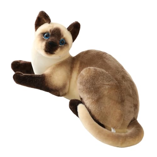 YIZITU Simulation Siamese Plush Toy PP Baumwollraum Display Dekore Sticked Und Leicht Zu Reinigen Für Verschiedene von YIZITU