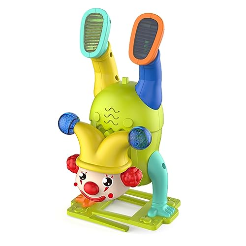 YIZITU Sound Light Toy Für Kinder Tanzt Clown Walking Musical Toy Mit Und Musikgeschenk Für 3+ Jahre Jungen Mädchen YIZITU Sound Light Toy Für Kinder Tanzt Clown Walking Musical Toy Mit Und Musikgeschenk Für 3+ Jahre Jungen Mädchen von YIZITU