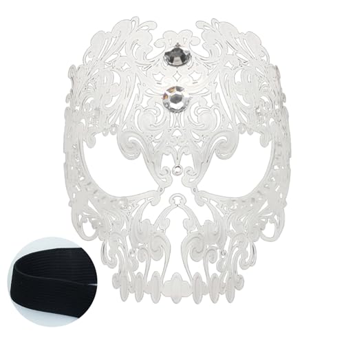 YIZITU Strass-Gesichtsmaske für Frauen, Party, Abschlussball, Karneval, Prinzessin für Halloween-Party YIZITU Strass-Gesichtsmaske für Frauen, Party, Abschlussball, Karneval, Prinzessin für Halloween-Party von YIZITU