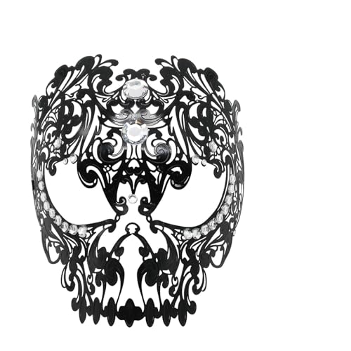 YIZITU Strass-Gesichtsmaske für Frauen, Party, Abschlussball, Karneval, Prinzessin für Halloween-Party YIZITU Strass-Gesichtsmaske für Frauen, Party, Abschlussball, Karneval, Prinzessin für Halloween-Party von YIZITU