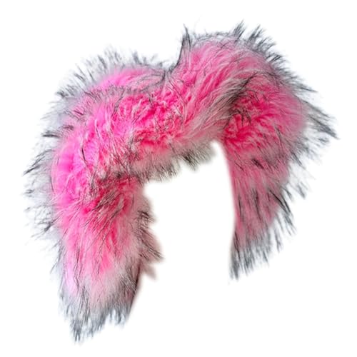 YIZITU Süße Mädchen Plüsch Eimer Niedliche Damen Mütze Faux Pelze Design Frau Teenager Lässige Winter He Warm Plüsch Eimer Für Frauen Fuzzy Hats Winter von YIZITU