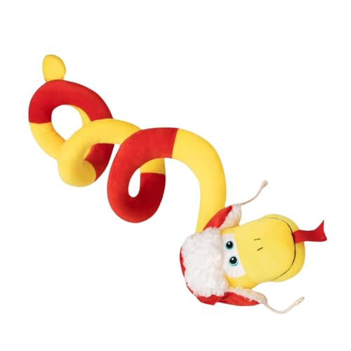 YIZITU Super Gefüllte Tiere Cartoon Schlange Neujahr Maskottchen Spielzeug Weiche Schlange Abbildung 2025 Maskottchen Photostudio Requisiten Plüschspielzeug Großes Kostüm YIZITU Super Gefüllte Tiere Cartoon Schlange Neujahr Maskottchen Spielzeug Weiche Schlange Abbildung 2025 Maskottchen Photostudio Requisiten Plüschspielzeug Großes Kostüm von YIZITU