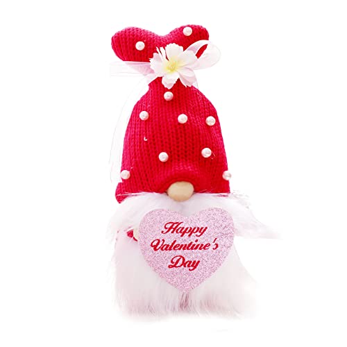 YIZITU Valentinstag-Strickmütze, gesichtslose Puppe, Desktop-Ornament für Festival, Urlaub, Neujahr, Party-Dekoration YIZITU Valentinstag-Strickmütze, gesichtslose Puppe, Desktop-Ornament für Festival, Urlaub, Neujahr, Party-Dekoration von YIZITU
