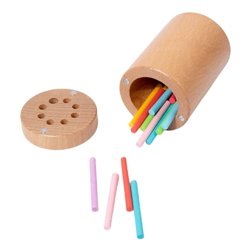 YIZITU Vorschule Bildungsspielzeug Für Kleinkinder 1 3 Jahre Holzfarbe Sorting Game Lernen Für Jungen Und Mädchen Kleinkind Bildungsspiel von YIZITU