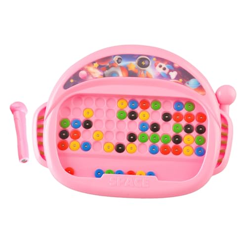 YIZITU Vorschule Zeichenbrett Für Kinder Farbenfrohe Magnete Lernfarbe Tablette Mit Peg Board Art Training Drawing Für Kleinkindkinder Groß Mit Perlen Schüttung YIZITU Vorschule Zeichenbrett Für Kinder Farbenfrohe Magnete Lernfarbe Tablette Mit Peg Board Art Training Drawing Für Kleinkindkinder Groß Mit Perlen Schüttung von YIZITU