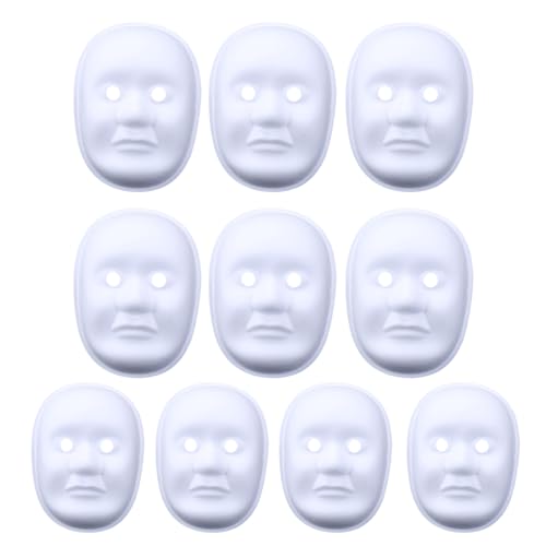 YIZITU Weiße Maske Blindmalerei Maske Blindkostüm Vollgesichtsfarbe Weiß Einfach Für Dekorationen Papier Um Volle Gesicht Zu Dekorieren YIZITU Weiße Maske Blindmalerei Maske Blindkostüm Vollgesichtsfarbe Weiß Einfach Für Dekorationen Papier Um Volle Gesicht Zu Dekorieren von YIZITU