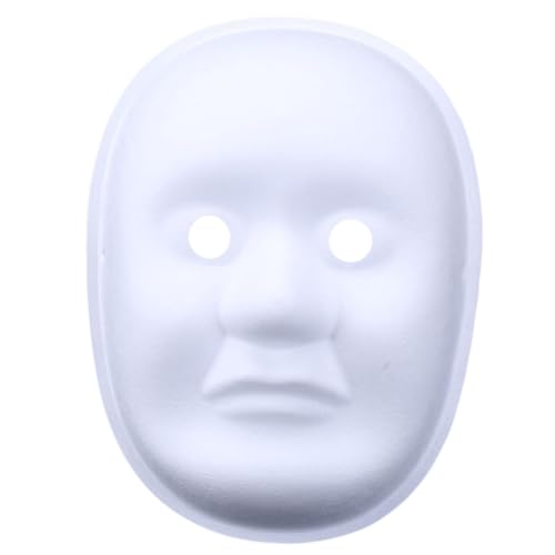 YIZITU Weiße Maske Blindmalerei Maske Blindkostüm Vollgesichtsfarbe Weiß Einfach Für Dekorationen Papier Um Volle Gesicht Zu Dekorieren YIZITU Weiße Maske Blindmalerei Maske Blindkostüm Vollgesichtsfarbe Weiß Einfach Für Dekorationen Papier Um Volle Gesicht Zu Dekorieren von YIZITU