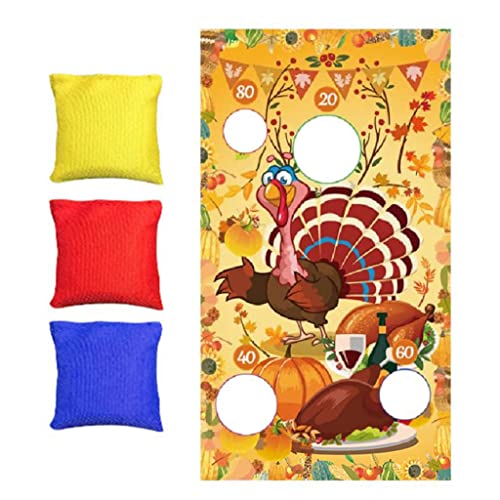 YIZITU Wiederverwendbares Festival Für Beanbag Spielzeug Werfen Spiel Für Kinder Physikalisches Training Freien Spielen Freunde Interaktion T Spiel Kids Party Beanbag Toss Spiele Erwachsene Bean von YIZITU