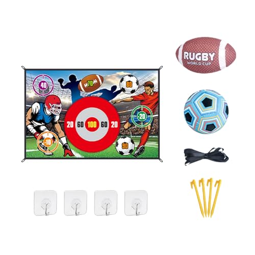 YIZITU Wurf Toy Football Soccer Throw Catch Game Für Kinder Outdoor Koordination Aufregender Wurf Und Fang Spielzeugfußball Toss Game Outdoor von YIZITU