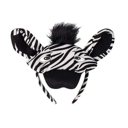 YIZITU Zebras Kostüm-Set, Zebras-Ohren, Stirnband, Fliege, Schwanz, Handschuhe, Tierkostüm für Kinder, Mädchen, Jungen, Halloween, Cosplay, Party YIZITU Zebras Kostüm-Set, Zebras-Ohren, Stirnband, Fliege, Schwanz, Handschuhe, Tierkostüm für Kinder, Mädchen, Jungen, Halloween, Cosplay, Party von YIZITU