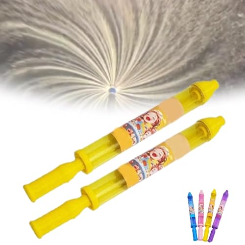 Firework Water Gun,Romantic Firework Style Water Spray Toy for Couples,High Pressure Pull-Out Sprinkler Spray Toys for Bathing, Pool, Party Entertainment,Family Friends Interactive Game (Yellow*2) von YIttings