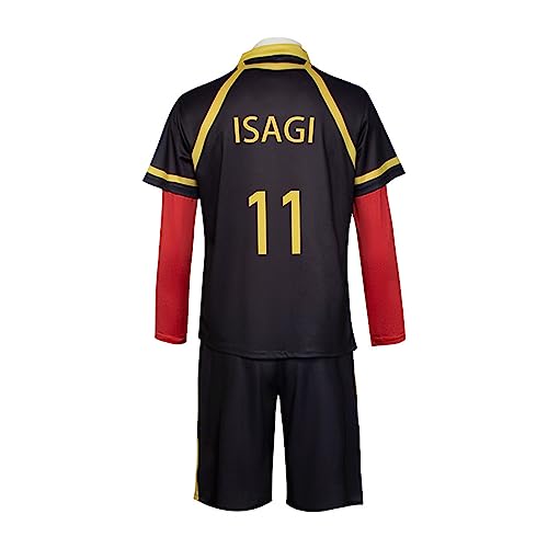 YJCOS Cosplay München Kostüm für Erwachsene, Fußball, Basketball, Sweatshirt, Sportbekleidung, Outfit, Anzüge, Hemd, Weste, Shorts, Rot Nr. 11, Large YJCOS Cosplay München Kostüm für Erwachsene, Fußball, Basketball, Sweatshirt, Sportbekleidung, Outfit, Anzüge, Hemd, Weste, Shorts, Rot Nr. 11, Large von YJCOS