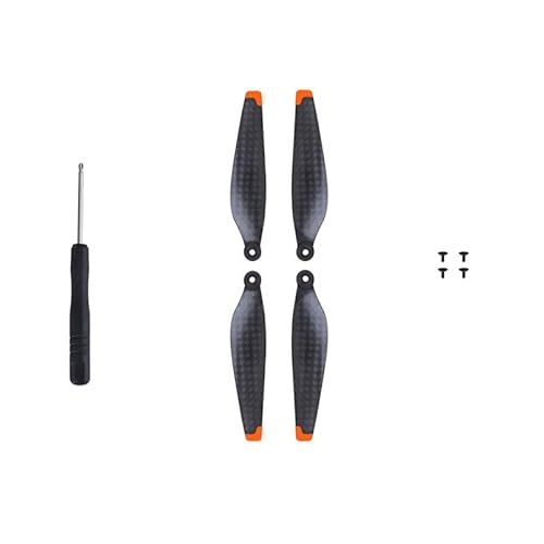 4 Stück/8 Stück Propellerblätter aus Kohlefaser mit Schraubenzieher for DJI Mini 3 Pro Drohnenzubehör(4pcs) von YJDTESVC