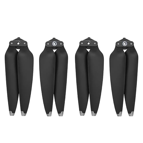 4 Stück Propeller 5747F Geräuscharme Klinge Schnellverschluss CW/CCW Propeller for DJI Air 3 Drohnenzubehör(Silver) von YJDTESVC