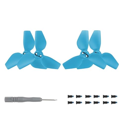 4 Teile/Satz Propeller Klinge mit Schrauben Werkzeuge for DJI NEO Drone Zubehör(Blauw) von YJDTESVC