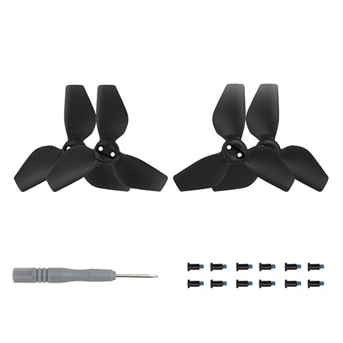 4 Teile/Satz Propeller Klinge mit Schrauben Werkzeuge for DJI NEO Drone Zubehör(Zwart) von YJDTESVC