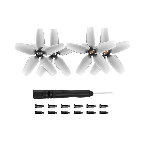 4 stücke Propeller 2925S Klinge Propeller Ersatz Ersatzteile for DJI Avata Drone Zubehör(Gray) von YJDTESVC