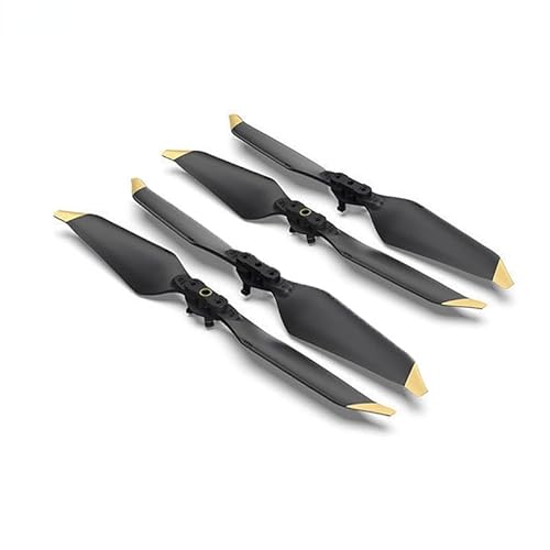 4 stücke Propeller Geräuscharm Klinge 8331F Propeller for DJI Mavic Pro 1 Drone Zubehör(Gold) von YJDTESVC