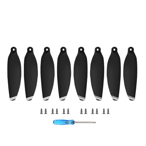 8 Teile/Satz Propeller 4726F Klinge Requisiten mit Schrauben Ersetzen Werkzeug for DJI Mavic Mini / Mini 2/mini SE Drone Zubehör(Rood) von YJDTESVC