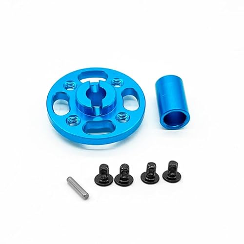 Gerades Getriebe-Set und Hochgeschwindigkeitsgetriebehalterung aus Aluminiumlegierung 68T 54500 rz007 für Upgrade-Teile von Tamiya TT-02 TT02 1/10 (Gear Mount) von YJDTESVC