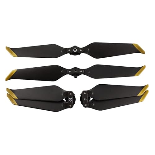 Mavic 2 Propeller Geräuscharme Propellerblätter for DJI Mavic 2 Pro & Zoom Drone Ersatzteile Zubehör(Zwart) von YJDTESVC