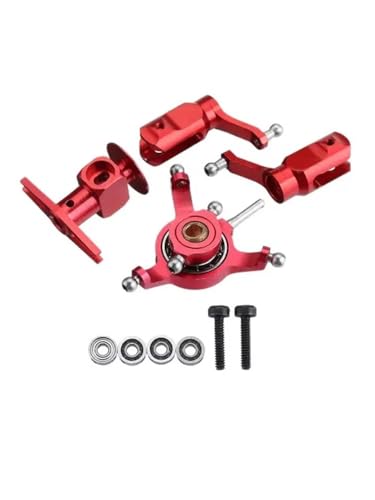 Metall Verbesserte Rotor Clip Klinge Clip Rotorkopf Taumelscheibe for WLtoys V977 V988 / XK K110S K110 K120 RC Hubschrauber Ersatzteile(Metal as Show 1) von YJDTESVC