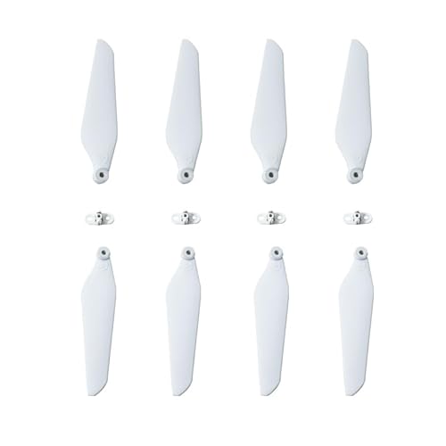 Silent Propellers Pack Geräuscharme RC-Blätter, entwickelt for Hubsan ACE2, ACE SE/PRO Refined, Blackhawk 1, Blackhawk 2(White) von YJDTESVC