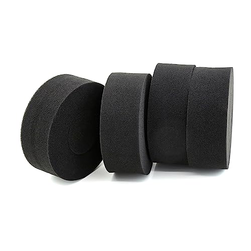 YJDTESVC 105 mm Reifen, weicher Schaumstoff, passend für 1/10 RC Crawler 125–130 mm Durchmesser, 2,2/1,9 Zoll Reifen rbx10 TRx-4 (2,2, 4 Stück) von YJDTESVC