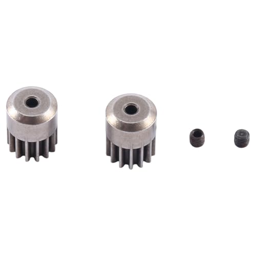 YJDTESVC 2 Stück Motorritzel 16392 für MJX Hyper Go 16207 16208 16209 16210 H16 H16H H16E H16P 1/16 RC Car Ersatzteile von YJDTESVC