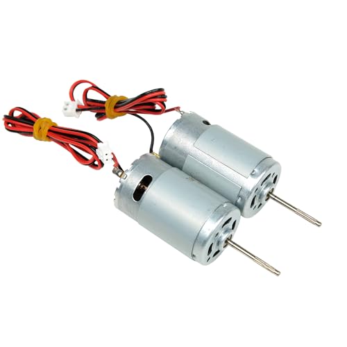 YJDTESVC 6 V-12 V Underwater Thruster 390 Motor Engine 13000 U/min mit wasserfestem Gummi für RC Fishing Bait Boat Waterproof Propulsor (keine Rudder Cap) von YJDTESVC