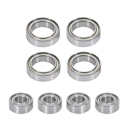 YJDTESVC 8-teiliges Kugellager-Set für SG1603 SG1604 SG 1603 UDIRC UD1601 UD1602 UD1603 UD1604 1/16 RC Auto Ersatzteile Zubehör von YJDTESVC