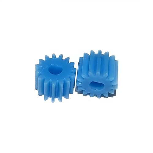 YJDTESVC D-förmiges Kunststoffgetriebe, N20, 3 mm Durchmesser, Modul 0,5, 15 Zähne, für N20-Reduktionsmotor, DIY. von YJDTESVC