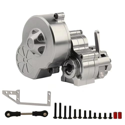 YJDTESVC Getriebe komplett aus Metall T89C mit Grabgetriebe, 1 Geschwindigkeit, für RC Raupenauto 1/10 Axial SCX10 AX10 Wraith, Titan YJDTESVC Getriebe komplett aus Metall T89C mit Grabgetriebe, 1 Geschwindigkeit, für RC Raupenauto 1/10 Axial SCX10 AX10 Wraith, Titan von YJDTESVC