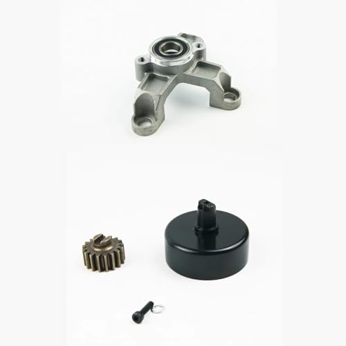 YJDTESVC Kupplungsglockengetriebe aus CNC-Stahl, Gehäuse mit 17 Zähnen für Rovan HPI Rofun Baja 5B 5T Buggy Truck 1/5 (Combo Kit 1) von YJDTESVC