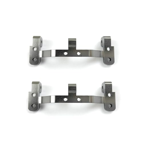 YJDTESVC MN D90 D99S MN90 MN99S MN45 FJ40 1/12 RC Auto-Upgrade-Teile, Metall-Zugstangen-Basis, Sitzverbindungsstangenhalterung (Titan) von YJDTESVC
