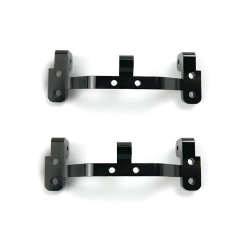YJDTESVC MN D90 D99S MN90 MN99S MN45 FJ40 1/12 RC Auto-Upgrade-Teile, Metall-Zugstangen-Basis, Sitzverbindungsstangenhalterung (schwarz) von YJDTESVC