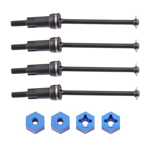 YJDTESVC Metalllenkblock, Querlenker, Antriebswelle und Getriebeabdeckung für RC-Auto Arrma 1/18 Granite GROM RTR ARA2102, Upgrade-Teile OP(CVD-Black) von YJDTESVC