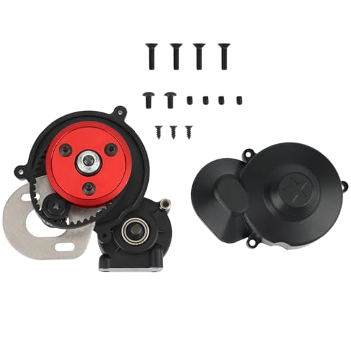 YJDTESVC Neue Riemenantriebs-Getriebebox mit 3,2 mm Motorgetriebe für Axial SCX10 SCX10 II 90046 90047 1/10 RC Crawler Car YJDTESVC Neue Riemenantriebs-Getriebebox mit 3,2 mm Motorgetriebe für Axial SCX10 SCX10 II 90046 90047 1/10 RC Crawler Car von YJDTESVC
