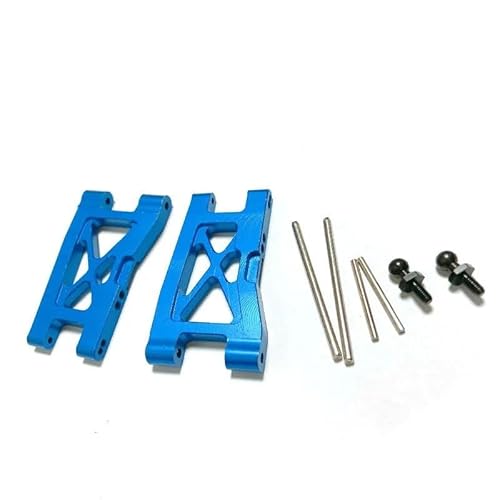 YJDTESVC Neues Upgrade-Set aus Metall, Caster-Block, Lenkblöcke, Fahrwerksarm für Trxs LaTrax Teton 1/18 RC Car(Front Arm Blue) von YJDTESVC