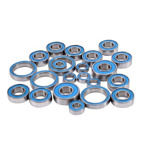 YJDTESVC RC Car 22 Stück Sealed Bearing Kit für Arrma 1/8 Kraton Taifun Senton Outcast Talion Notorious 1/7 Mojave 6s BLX Upgrade Parts YJDTESVC RC Car 22 Stück Sealed Bearing Kit für Arrma 1/8 Kraton Taifun Senton Outcast Talion Notorious 1/7 Mojave 6s BLX Upgrade Parts von YJDTESVC