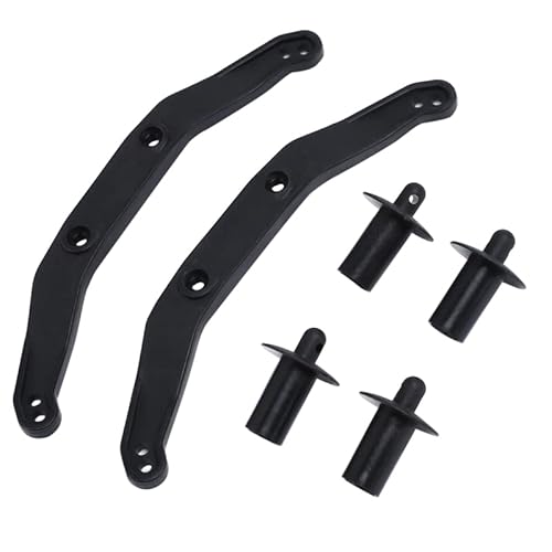 YJDTESVC Vordere und hintere Karosseriepfosten Mount Shell Säule für Traxxas Slash 4X4 VXL Remo Hobby 9EMO Huanqi 727 1/10 RC Autoteile von YJDTESVC