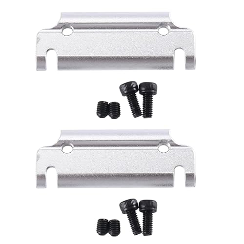 YJDTESVC Zentrale Stabilisierungsstange aus Metall für ARRMA 1/8 6S Kraton Typhon Outcast 1/7 Infraction Limitless Mojave Upgrade-Teile (Silber) von YJDTESVC