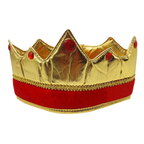 YJZQ König Krone Schaumstoff bruchsicher Krone König Königin Kostüm Karneval Halloween Cosplay Prinz Theater Schulbeginn YJZQ König Krone Schaumstoff bruchsicher Krone König Königin Kostüm Karneval Halloween Cosplay Prinz Theater Schulbeginn von YJZQ