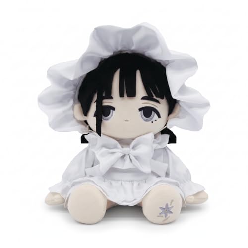 YJacuing 20 cm große Alien-Plüschpuppe, sitzende Anime-Plüschpuppe, niedlich, kuschelig, weich, gefüllt, Sammlerstück (SUA) von YJacuing