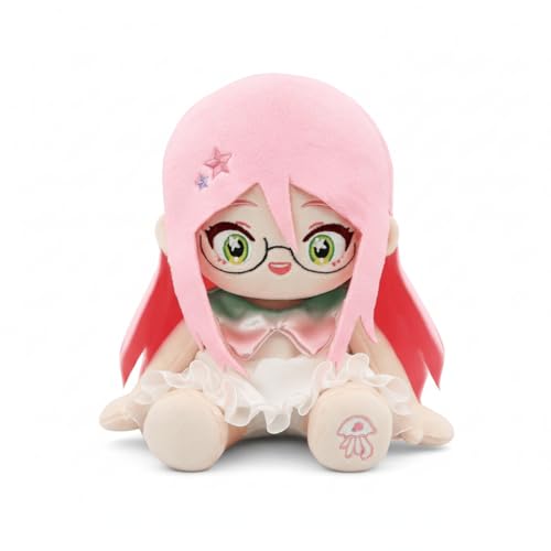 YJacuing Alien-Plüschpuppe, sitzend, Anime, niedlich, kuschelig, weich, gefüllt, Sammlerstück, Plüschtier (Mizi) von YJacuing