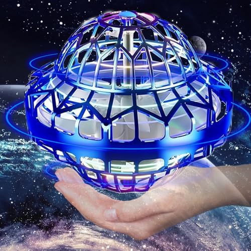 YKHSUAOU Fliegender Ball für Kinder, Flying Ball, Hover Balls, Boomerang Balls UFO Fliegender Spielzeug für Kinder Erwachsene ab 6, 8, 10, 12 Jungen Mädchen Indoor & Outdoor Spielzeug (A) von YKHSUAOU