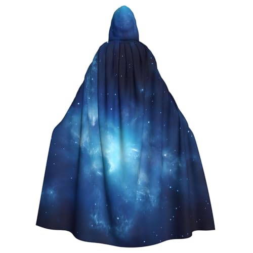 YKJJFVZ Blauer Galaxy2-Aufdruck, Rogue Cosplay, Erwachsene, Halloween, Hexe, Kapuzenumhang, Umhang, Uni-Kostüm für Horror-Partys, Maskerade YKJJFVZ Blauer Galaxy2-Aufdruck, Rogue Cosplay, Erwachsene, Halloween, Hexe, Kapuzenumhang, Umhang, Uni-Kostüm für Horror-Partys, Maskerade von YKJJFVZ