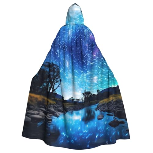 YKJJFVZ Coole Star River Print Rogue Cosplay Erwachsene Halloween Hexe Kapuzenumhang Umhang Uni Kostüm für Horrorpartys Maskerade YKJJFVZ Coole Star River Print Rogue Cosplay Erwachsene Halloween Hexe Kapuzenumhang Umhang Uni Kostüm für Horrorpartys Maskerade von YKJJFVZ