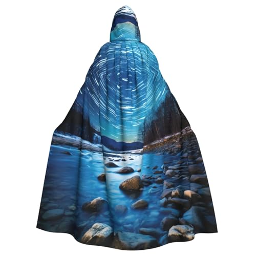 YKJJFVZ Coole Star River Print Rogue Cosplay Erwachsene Halloween Hexe Kapuzenumhang Umhang Uni Kostüm für Horrorpartys Maskerade YKJJFVZ Coole Star River Print Rogue Cosplay Erwachsene Halloween Hexe Kapuzenumhang Umhang Uni Kostüm für Horrorpartys Maskerade von YKJJFVZ